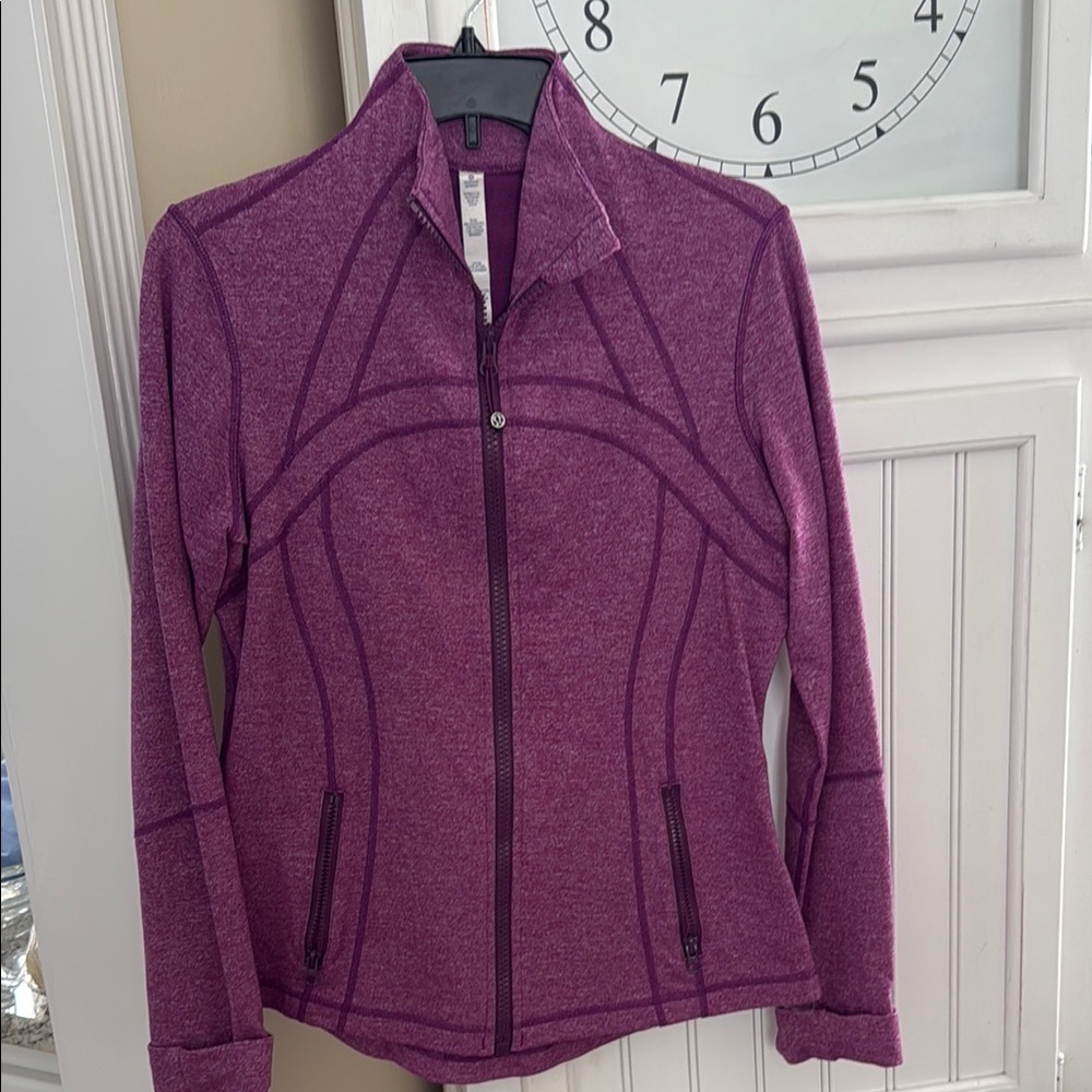 Lululemon Purple Zip-Up Jacket